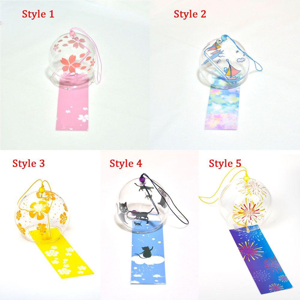Colorful Handmade Garden Pendant Wind Chimes Hanging Blessing Bell Wind Bell Window Ornament