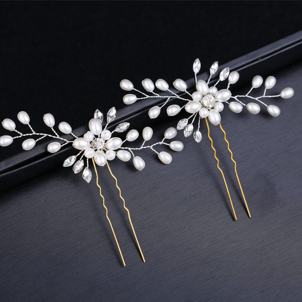 Korean Handmade Pearl Hairpin for Weddings