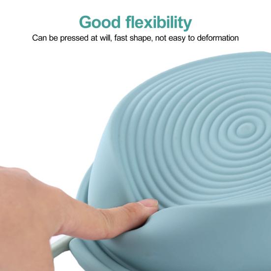 Круглая форма для торта, силиконовая форма для выпечки с ручкой, пищевая категория, не содержащая BPA, термостойкая многоразовая микроволновая печь, безопасная форма для сырного торта