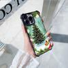 Чехлы для телефонов Ae121 Merry Christmas Santa design art из гальванизированного ТПУ для Samsung A54 A12 A14 S23 S24 Ultra A55 A15 S21 FE с четырьмя углами защиты