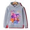 Hoodies Sweatshirts Girls Fashionable Children's Clothing Printed Patterned Sweatshirts Casual Comfortable Pullovers Versatile