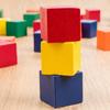 Деревянный кубик-блок, игрушка, портативная игрушка для развития мозга, развивающая игрушка, для образовательного использования