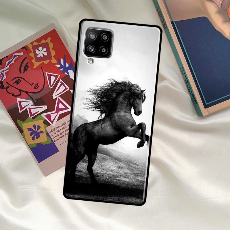 Доминирующий Крутой Чехол-Лошадь Для Samsung Galaxy A06 A16 A56 A36 A26 A54 A34 A14 A52 A32 A12 A13 A33 A53 A15 A35 A55