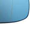 BMW X5 E70 06-13 mirror insert HEATED BLUE right