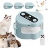 Automatic Interactive Cat Toy Set  Remote Control Treadmill with LED Lights & Feather Attachments, Adjustable Speed for Indoor Cats