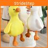 Plush Animal Toy White Duck Soft Stuffed Doll Childrens Comforter Gift