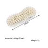 Набор из 12 заколок для волос с жемчужными бусинами