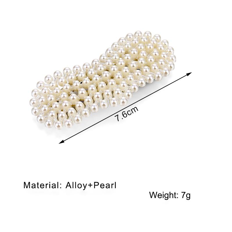 Набор из 12 заколок для волос с жемчужными бусинами