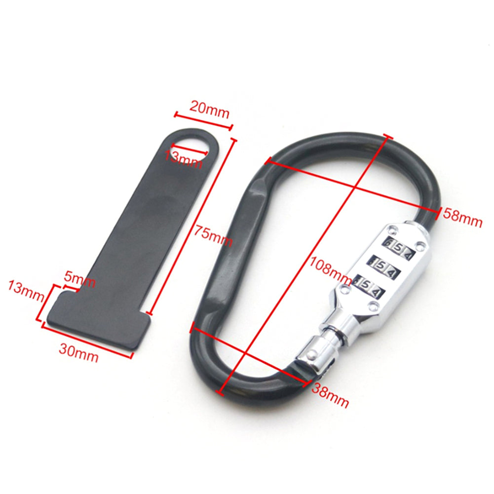 Пряжка для мотоциклетного шлема, противоугонный шлем с открытым лицом, застежка + Т-образная планка для гоночного мотоциклетного велосипедного шлема