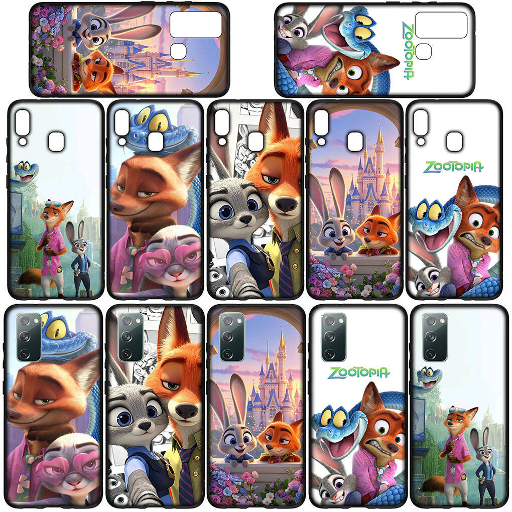 Для iPhone 17 16 15 Xiaomi Poco F7 F8 X7 X6 C85 C75 C71 M8 Redmi Note 14 13 12 Pro Max 14C 13C 15C A3 A4 Чехол для телефона Фильм Джуди Ник Зверополис 2 Гэрис