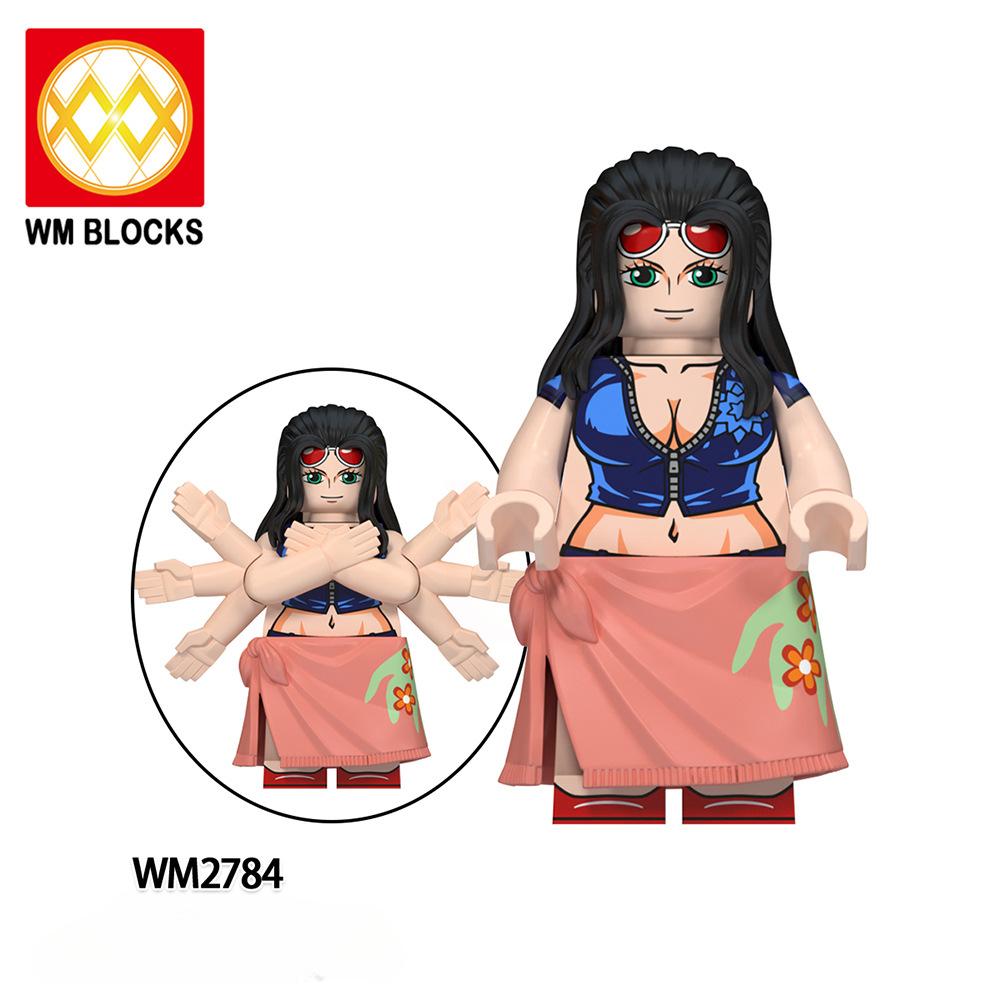 Аниме Мини Фигурки Строительные Блоки Развивающие Детские Игрушки для Рождественских Подарков WM6191