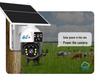 Solar-Powered 4G Outdoor Traffic Camera with Built-in Battery, No Network or Power Required, Rainproof