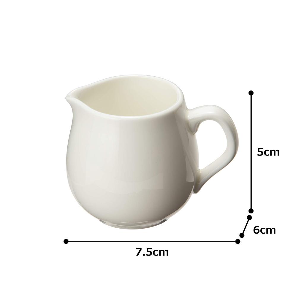 NARUMI Plus Serum Creamer (S), 90cc, Bone China, 9795-4287