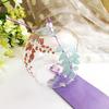 1PC Japanese Wind Bell Japan Wind Chimes Handmade Glass Home Decors Spa Kitchen Office Decor Sakura Cherry Blossom Pattern