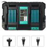 AC 100-240V US/EU/AU Plug NEW Double Battery Charger For for Makita BH1120 BH1220B Ect Electric Tool Whose Li-ion Battery Is 14.4V and 18V