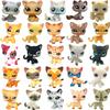 Редкая игрушка Littlest Pet Shop LPS игрушка Мини-подставки Котенок с короткой шерстью Старые фигурки Коллекция al Игрушка-качалка