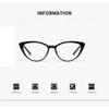 Vintage High-end Small Frame Reading Glasses Ultra Light Cat Eye Presbyopia Glasses Anti Blue Light Far Sight Eyewear 0 To +4.0