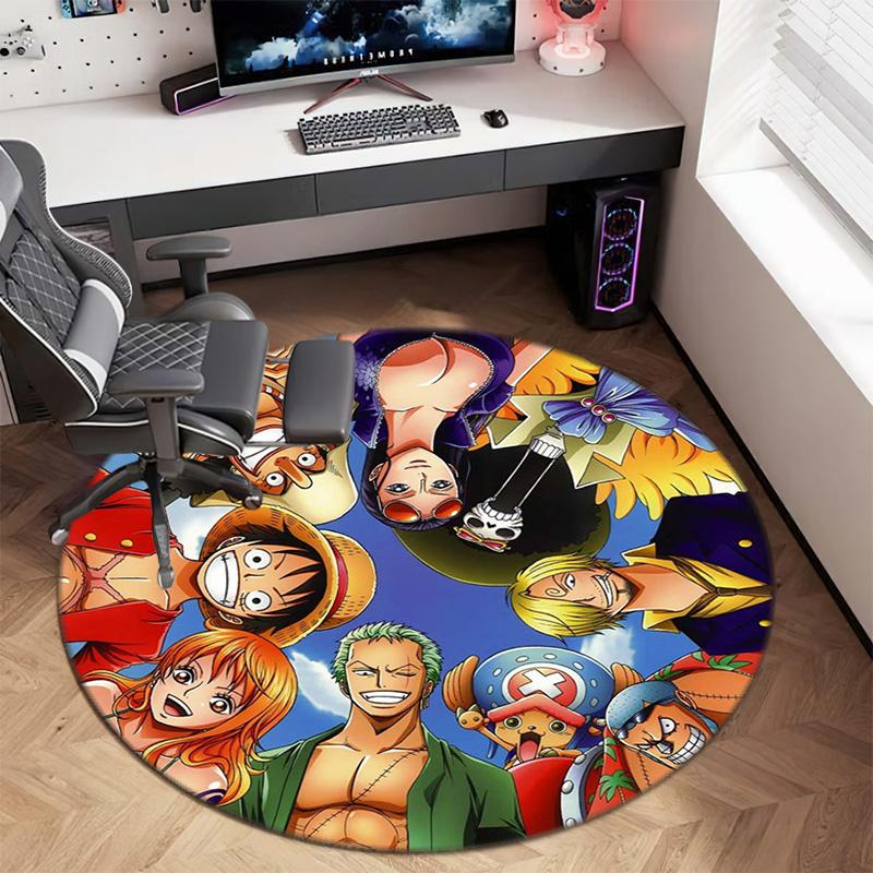 Милая Обезьянка D. Ковер Luffy из японской манги ONE PIECE мягкий, для дома, спальни, декора коврика для двери и противоскользящий ковер E2