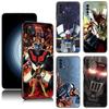 Anime Mazinger Z Black Silicone Phone Case For Xiaomi Redmi 7A 8A 9A 10A 11A 9C 10C 12C 13C 11 Prime A1 A2 + 12 4G Note 9T 12R