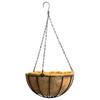 Coir Hanging Planter Pots Waterproof Metal Hanging Basket Rustproof Plant Holder Baskets for Succulent Flower Plants