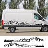 X-286: Ideal for Iveco Large Van Personality Car Stripe Decoration and Modification.