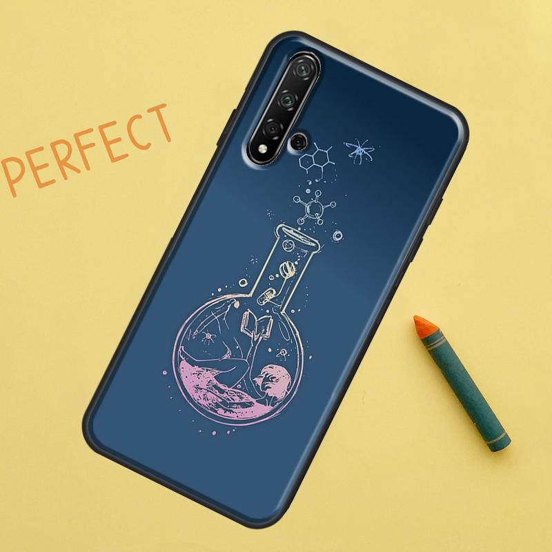Чехол Science для Huawei Nova 12s 11i 7i 8i 12i Y73 Y70 Y90 Y60 Y72 Y61 Y91 9 10 SE P40 Lite P30 Pro