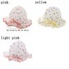 Lightweight Breathable Baby Hat Lovely Bow Sun Visors Infant Hat Adjustable Comfortable Fisherman Hat Girl