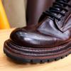 Ботинки Goodyear ручной работы из лошадиной кожи для мужчин и женщин, на шнуровке, теплые и удобные, высокого класса