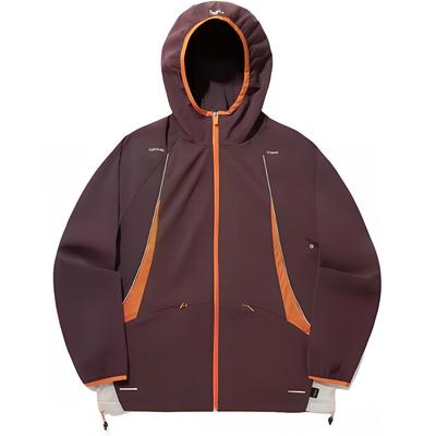 Li Ning Повседневная Свободная Ветровка Унисекс Верхняя одежда Коричневый AFDU815-4