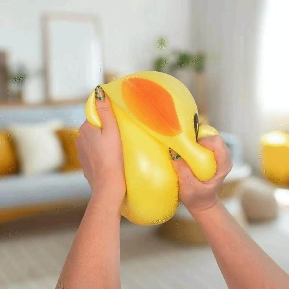 Large Size Squishy Duck Toy Colorful Duck Stress Relief Toy Duck Pinch Le Office Workers
