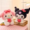 New Japanese Kulomi Strawberry Dress Up Plush Doll Kulomi Little Demon Melody Doll Ragdoll