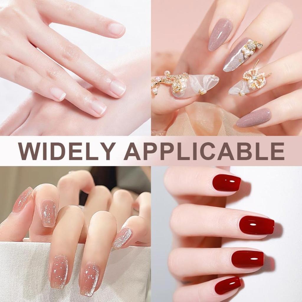 Набор для наращивания ногтей с гелем для потрескавшихся ногтей