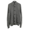 BLACK LABEL CRESTBRIDGE Mock Neck Knit Jacket M Gray Men's Used