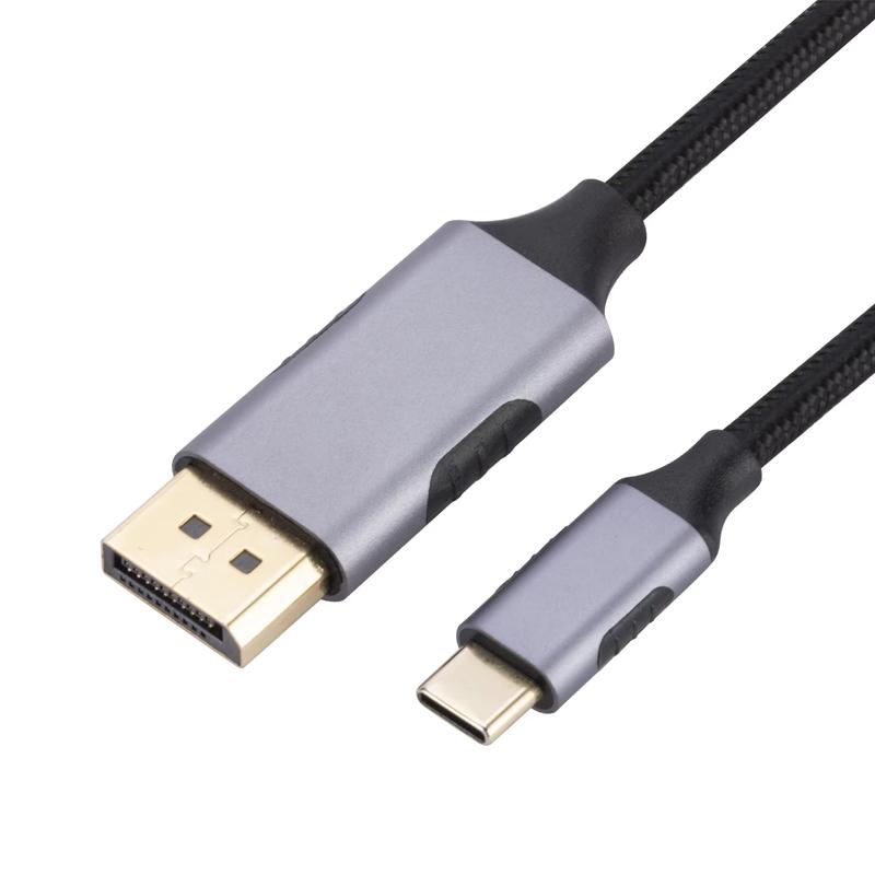 Кабель Type C - DP 8K 60 Гц, Динамический HDR, USB-C - DisplayPort, Thunderbolt 3/4, 4K USB-C Кабель для MacBook, ПК, Монитора