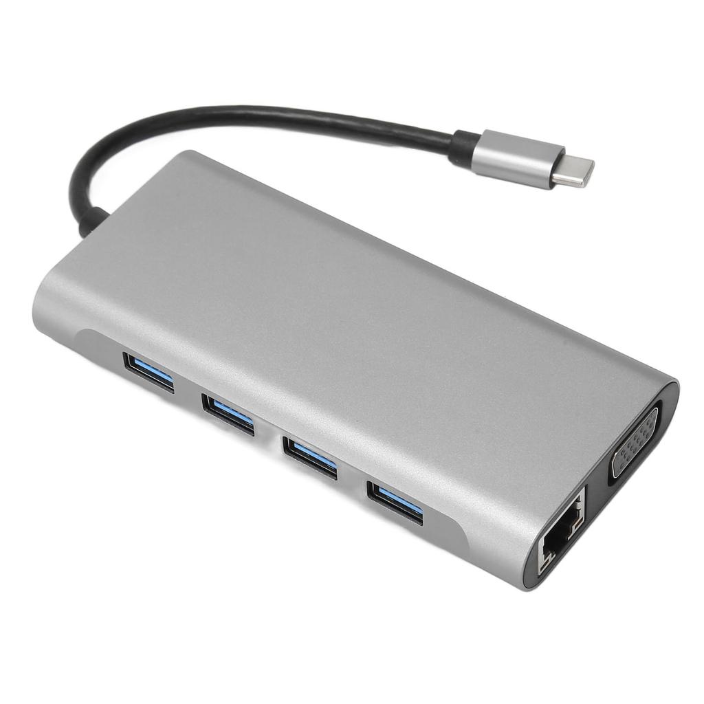 USB C Hub 11 в 1 HD мультимедийный интерфейс VGA PD 5 Гбит/с док-станция для передачи данных для ноутбуков