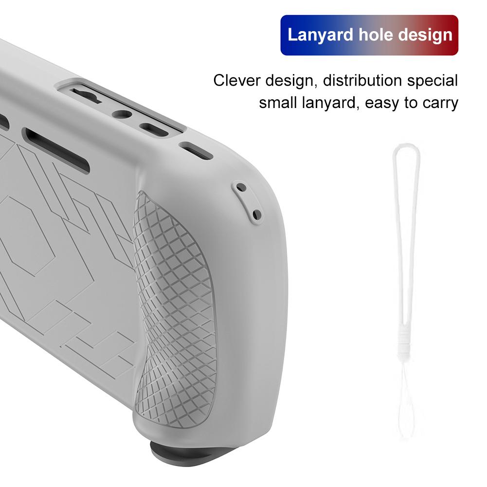 Силиконовый чехол Защитная крышка Противоударный Чехол с мягкой кожей Защитная крышка от царапин для игровой консоли ANBERNIC RG 406H