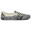 Vans OG Classic Slip-On LX Stressed — черные кроссовки унисекс в шахматную клетку VN0A32QNBKC