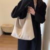 Vintage Soft-faced Suede Bread Bag Women's 2025 New Popular Large-capacity Shoulder Bag Fashion Bucket Bag