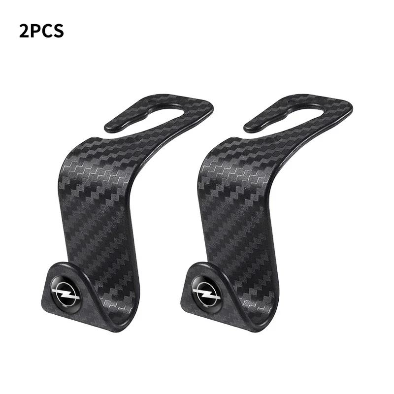 BBHT4 1/2/4pcs Car Seat Headrest Hooks Storage Hanger For Opel Astra H G J Insignia Mokka Zafira Corsa Vectra C D Antara Combo