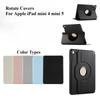 Чехол для iPad mini 4 5 Funda Soft PU Leather Flip Rotate Covers For Apple iPad mini 4 5 Case Protective Shell