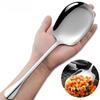 Stainless Steel Serving Spoon Large Buffet Spoon for Restaurant Hotel Canteen Durable Rustproof Easy To Clean Shared Food Spoon