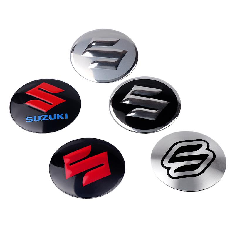 4PCS 54/56/58/60mm Car Styling Wheel Center Cap Hub Replaced Covers For Suzuki Gsxr 600 Wagon Baleno Ignis Vitara Liana Splash