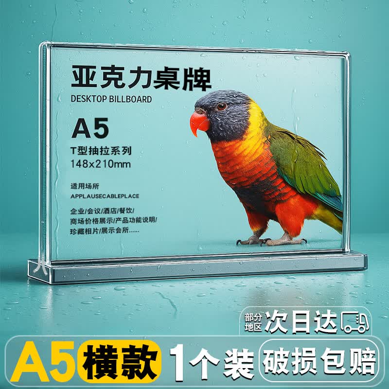 Cilibao Magnetic Acrylic T-Shape Display Stand