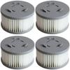 Набор из 4 фильтров для пылесоса Пластиковые аксессуары для пылесоса Запасная часть для пылесоса JV85Pro H9Pro