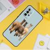 Милый чехол с изображением осла из альпаки для Samsung Galaxy A55 A35 A25 A15 A51 A71 A12 A32 A52 A13 A33 A53 A14 A34 A54, чехол