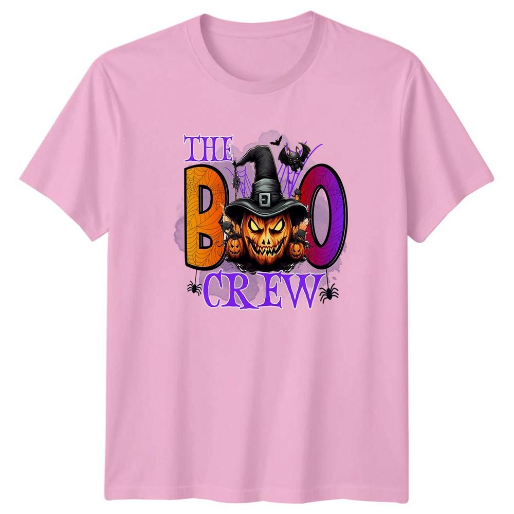 The Boo Crew TShirt Spooky Squad Halloween Gift For Him And Her