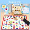 Childrens Animal Snap Puzzle Board Game For Family Fun And Educational Play
