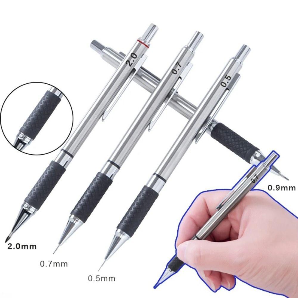 Soft Grip Automatic Pencil 0.5/0.7/0.9/2.0MM Sketch Pencil Movable Pencil Sketch Comics Design