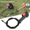 Handle Switch Durable Freely Retractable Strong Sturdy Stable Good Compatibility Plastic Grass Trimmer Throttle Control Handle with Switch for Garden