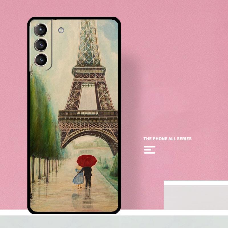 Paris Eiffel Tower Phone Case For Samsung Galaxy S24 S26 Ultra S20 S21 S22 S23 S25 Plus S10 S25 FE Cover Coque